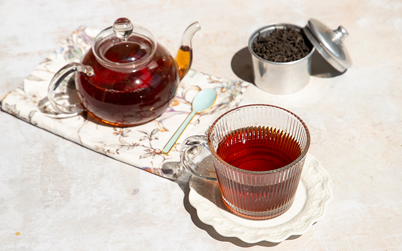 línea de té